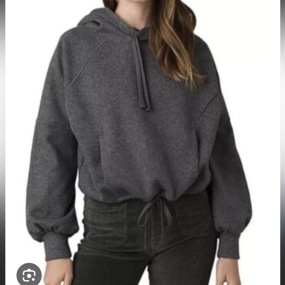 Prana Ziller Sweatshirt Pullover Hoodie Wool Blend Sz S